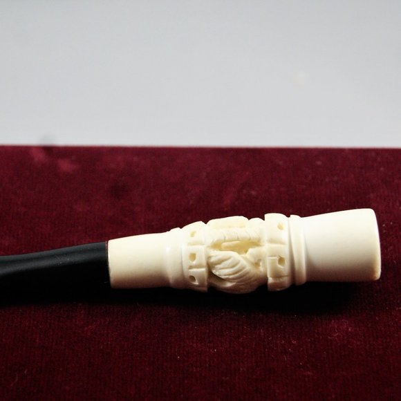 Meerschaum Cigarette Holder | White - Handmade - Picture 2 of 4